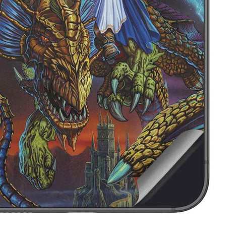 Twilight Tempest Wizard by Ed Beard Jr Galaxy S25 Skin